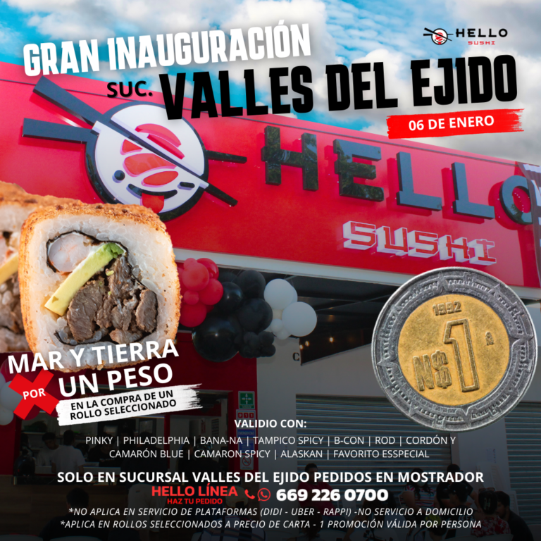 ¡Gracias por ser parte de nuestra gran inauguración en Valles del Ejido!